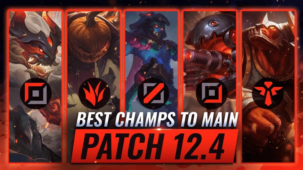 TOP 3 Champions To MAIN For EVERY ROLE in Patch 12.4 - League of Legends Season 12 thumbnail