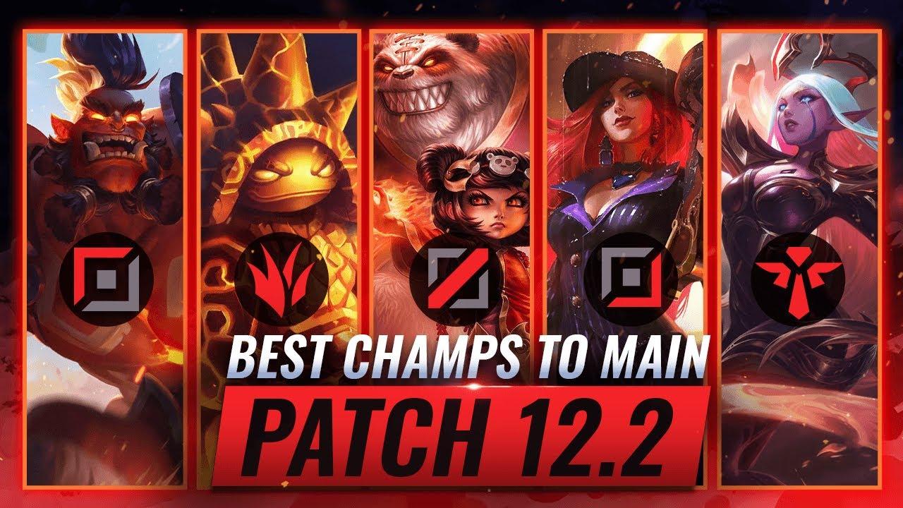 TOP 3 Champions To MAIN For EVERY ROLE in Patch 12.2 - League of Legends Season 12 thumbnail