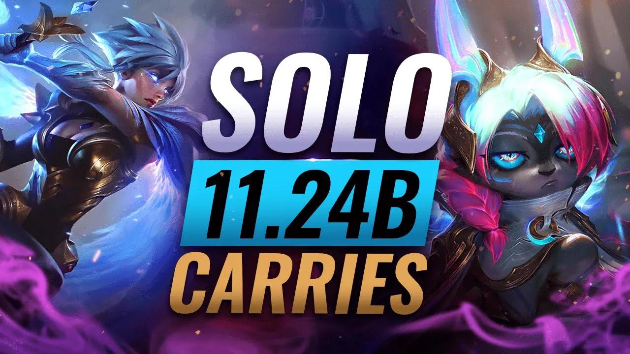 10 BEST PRESEASON CARRIES in League of Legends - Patch 11.24b thumbnail