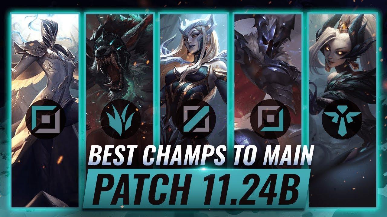 TOP 3 Champions To MAIN For EVERY ROLE in Patch 11.24b - League of Legends thumbnail