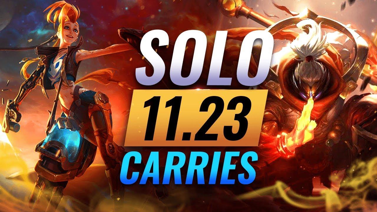 10 BEST PRESEASON CARRIES in League of Legends - Patch 11.23 thumbnail