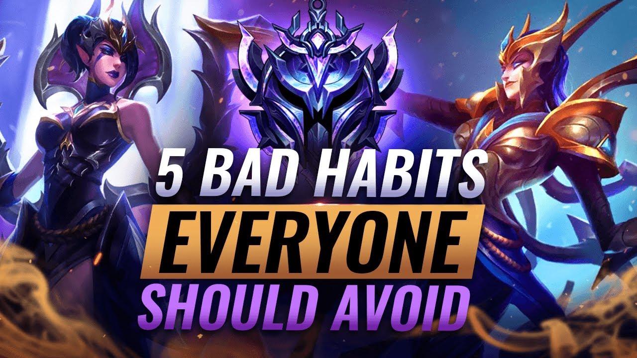 5 BAD HABITS That EVERYONE Should Avoid in League of Legends - Season 11 thumbnail