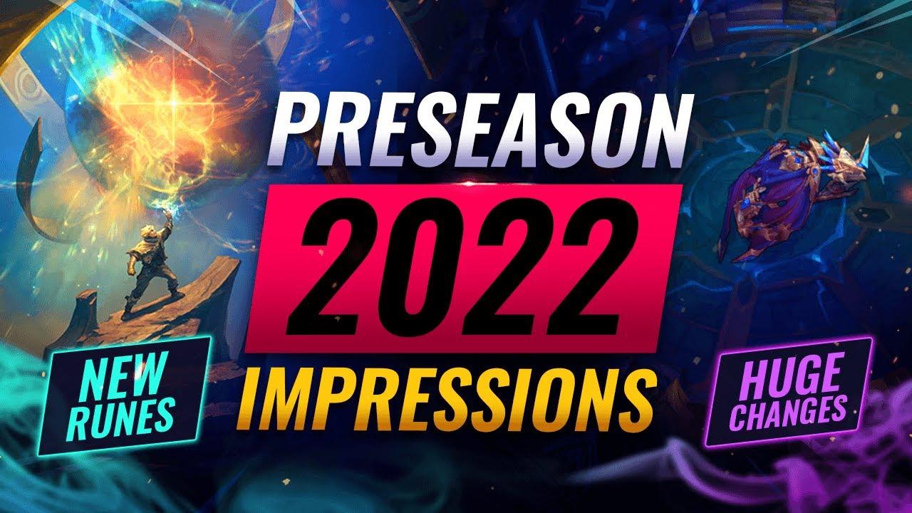 PRESEASON 2022 NEWS: First Impressions On DRAKE + NEW RUNES & More - League of Legends thumbnail