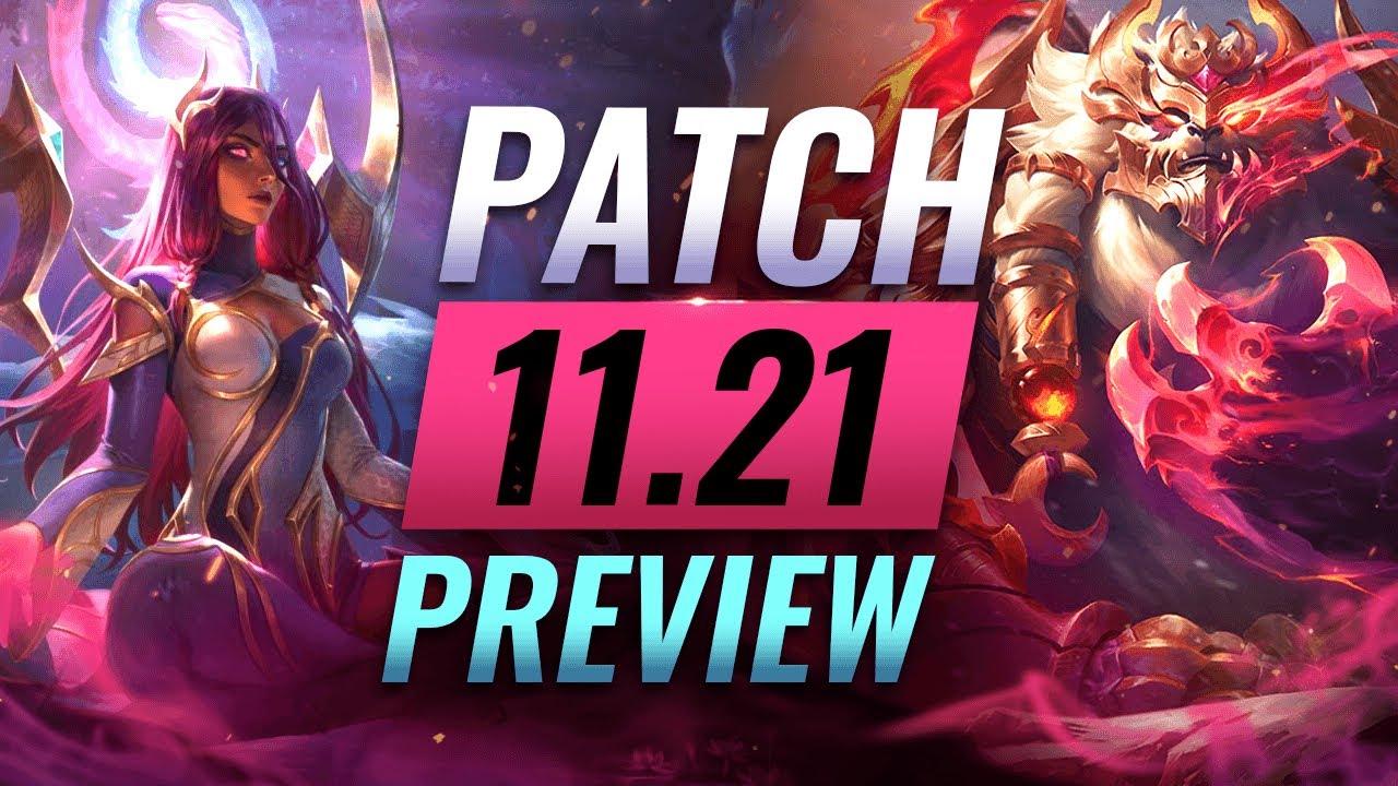 NEW PATCH PREVIEW: Upcoming Changes List For Patch 11.21 - League of Legends thumbnail