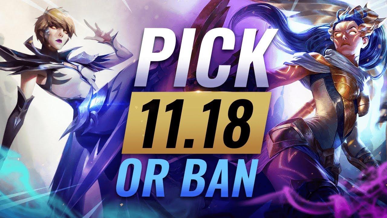 OP PICK or BAN: BEST Builds & Picks For EVERY Role - League of Legends Patch 11.18 thumbnail