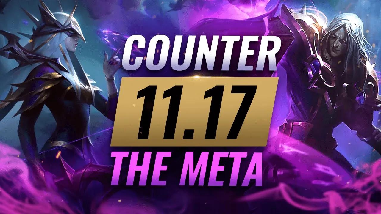 COUNTER THE META: How To DESTROY OP Champs for EVERY Role - League of Legends Patch 11.17 thumbnail