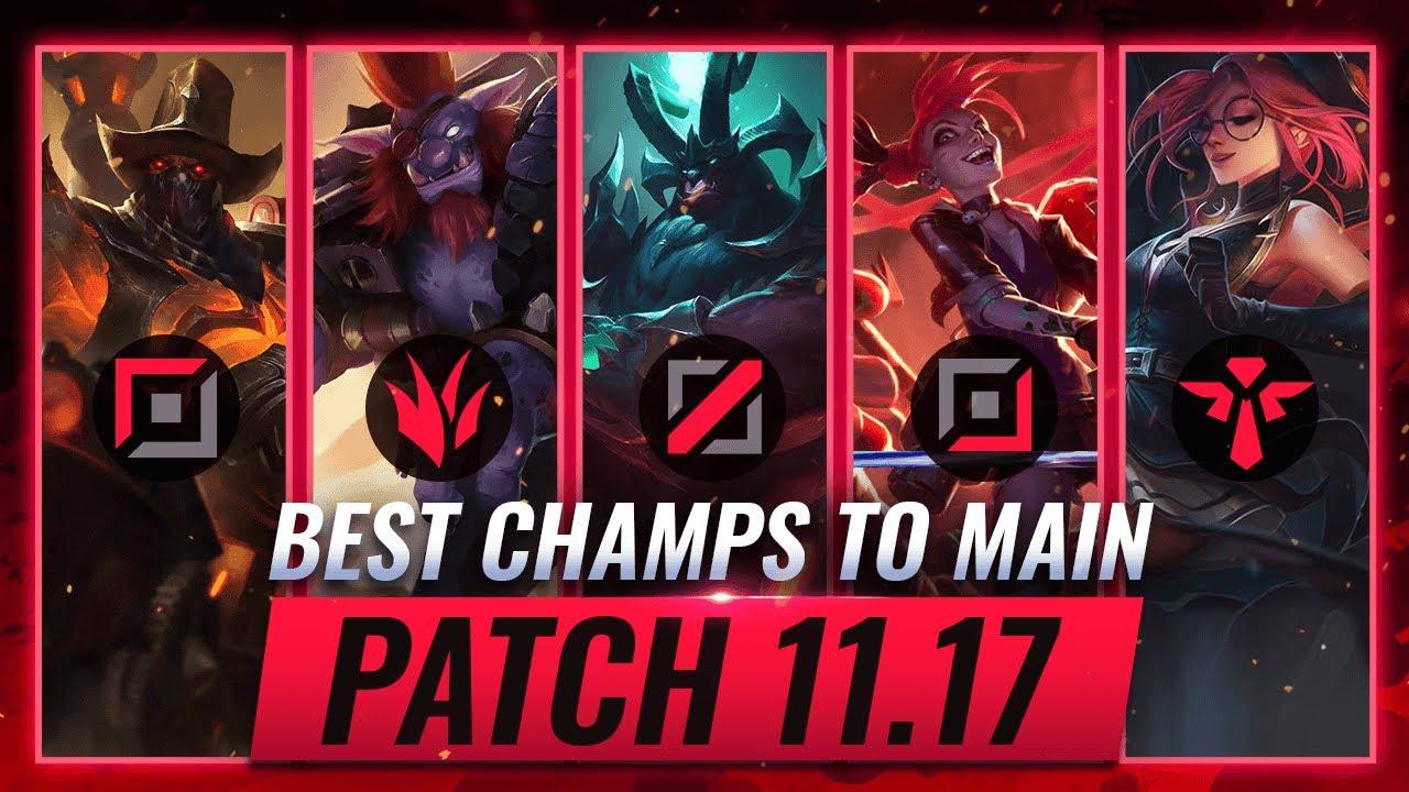 3 BEST Champions To MAIN For EVERY ROLE in Patch 11.17 - League of Legends thumbnail