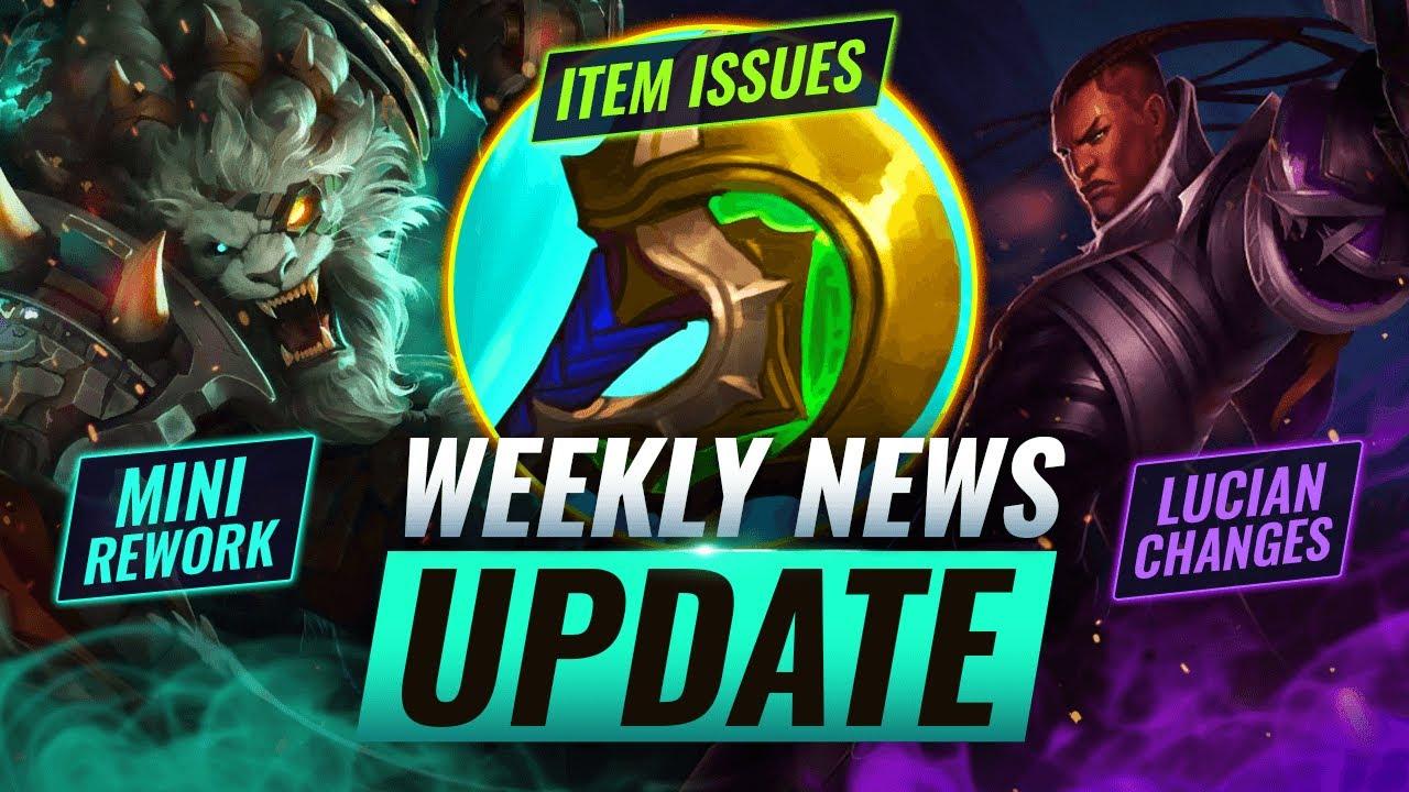 NEW REWORKS: LUCIAN CHANGES + ITEM DISCUSSION & More - League of Legends Season 11 thumbnail