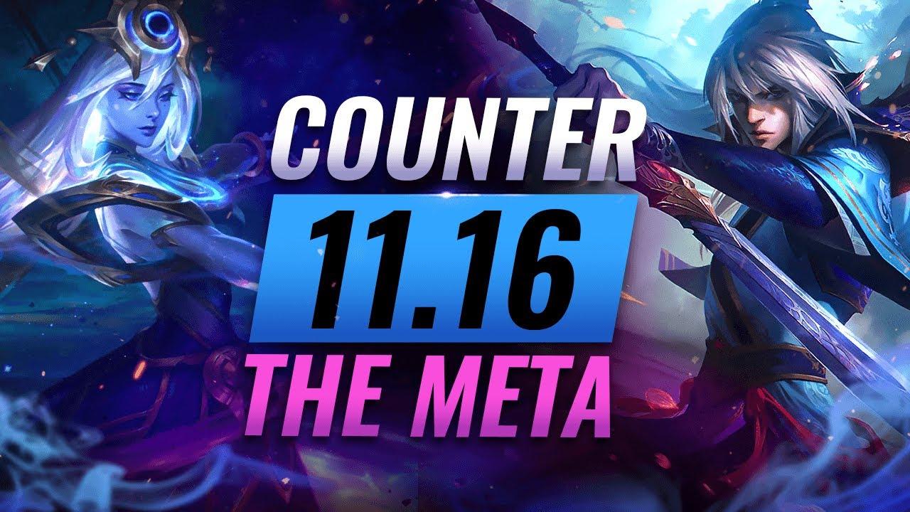 COUNTER THE META: How To DESTROY OP Champs for EVERY Role - League of Legends Patch 11.16 thumbnail