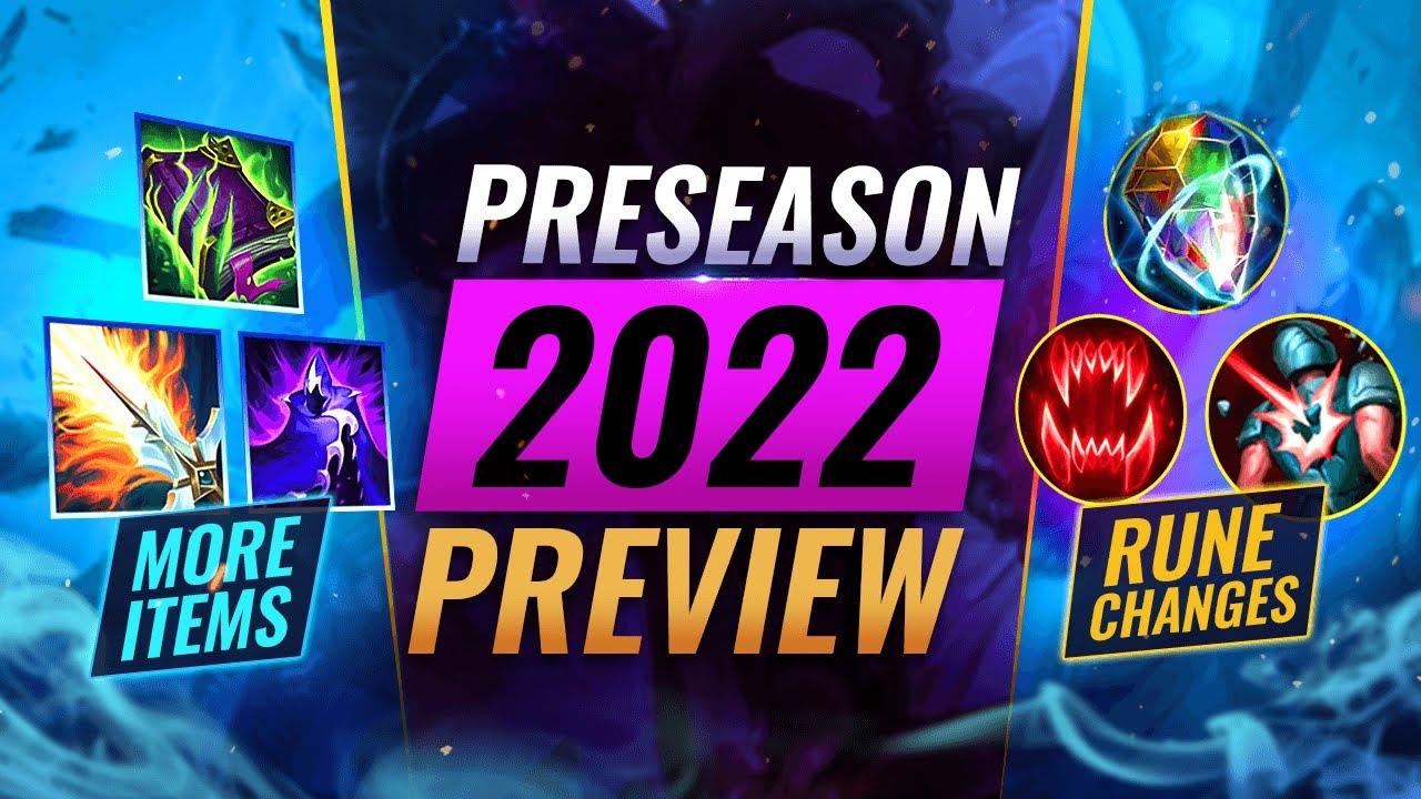 MASSIVE CHANGES: NEW Preseason 12 Changes Coming in 2022 (Preview) - League of Legends Season 12 thumbnail