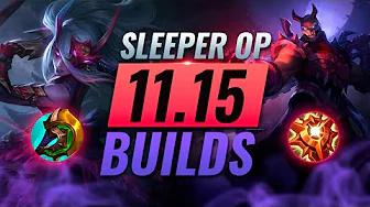 5 NEW Sleeper OP Picks & Builds Almost NOBODY USES in Patch 11.15 - League of Legends Season 11 thumbnail