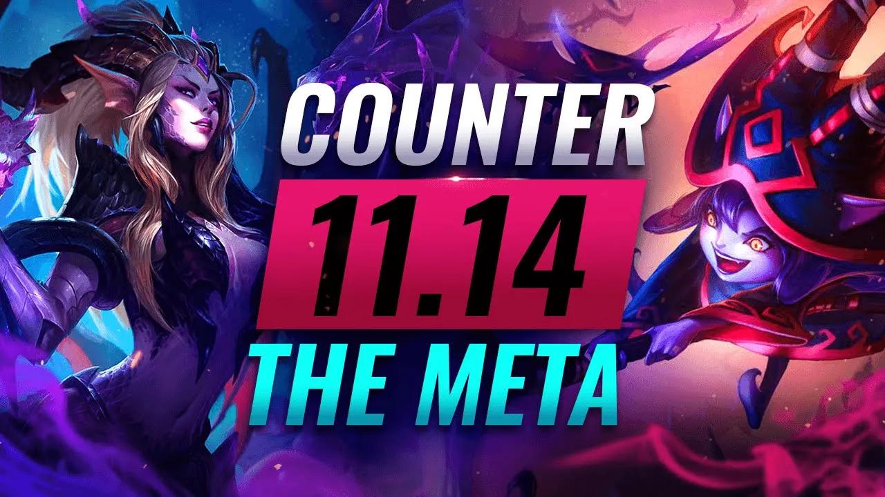 COUNTER THE META: How To DESTROY OP Champs for EVERY Role - League of Legends Patch 11.14 thumbnail