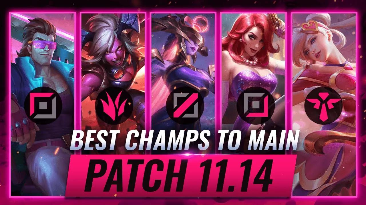 3 BEST Champions To MAIN For EVERY ROLE in Patch 11.14 - League of Legends thumbnail