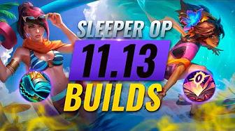 5 NEW Sleeper OP Picks & Builds Almost NOBODY USES in Patch 11.13 - League of Legends Season 11 thumbnail