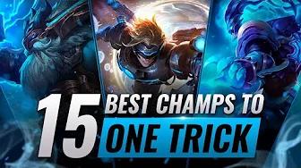 15 BEST ONE TRICKS To Carry With in League of Legends - Season 11 thumbnail