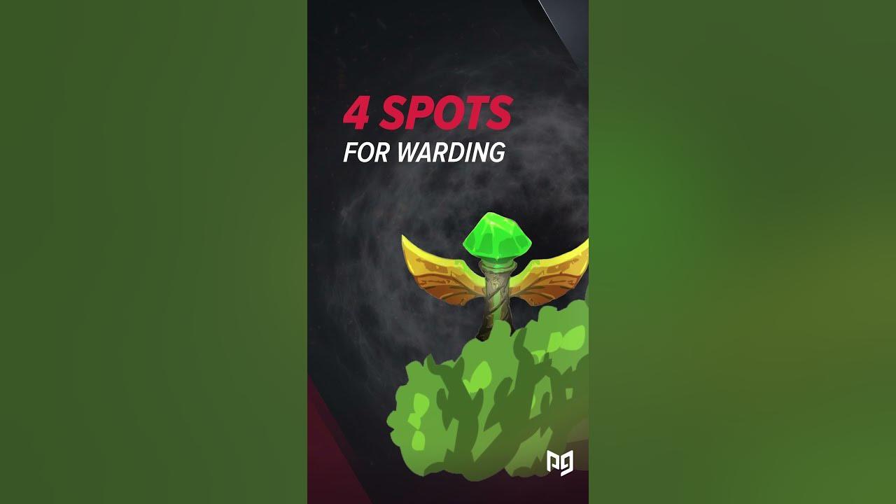 4 OP Warding Spots EVERYONE SHOULD KNOW in 1 Minute - League of Legends #Shorts thumbnail