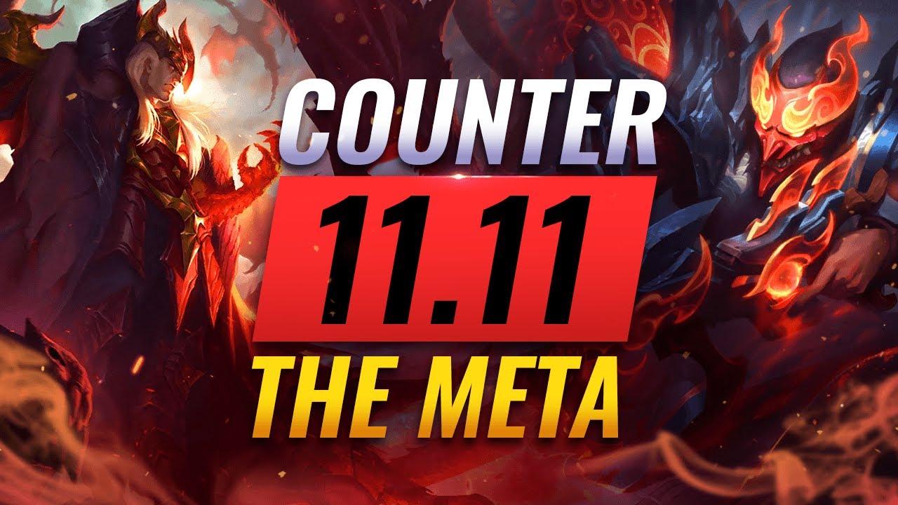 COUNTER THE META: How To DESTROY OP Champs for EVERY Role - League of Legends Patch 11.11 thumbnail