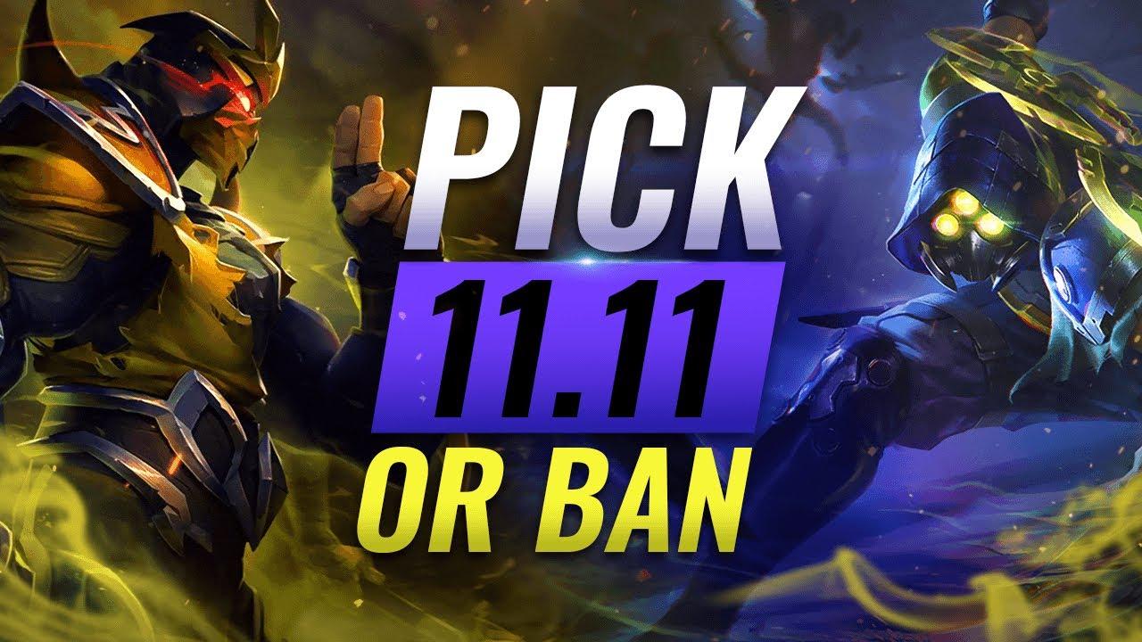 OP PICK or BAN: BEST Builds & Picks For EVERY Role - League of Legends Patch 11.11 thumbnail