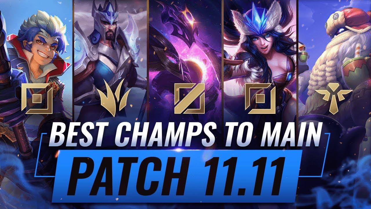 3 BEST Champions To MAIN For EVERY ROLE in Patch 11.11 - League of Legends thumbnail