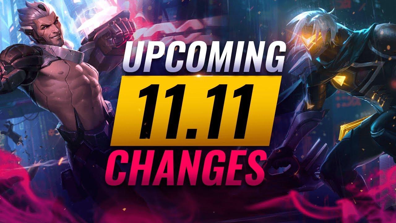 MASSIVE CHANGES: NEW BUFFS & NERFS Coming in Patch 11.11 - League of Legends thumbnail