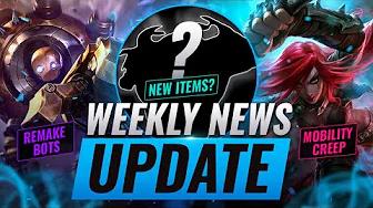 NEW UPDATES: FIXING MOBILITY + NEW ITEMS & MORE - League of Legends Season 11 thumbnail