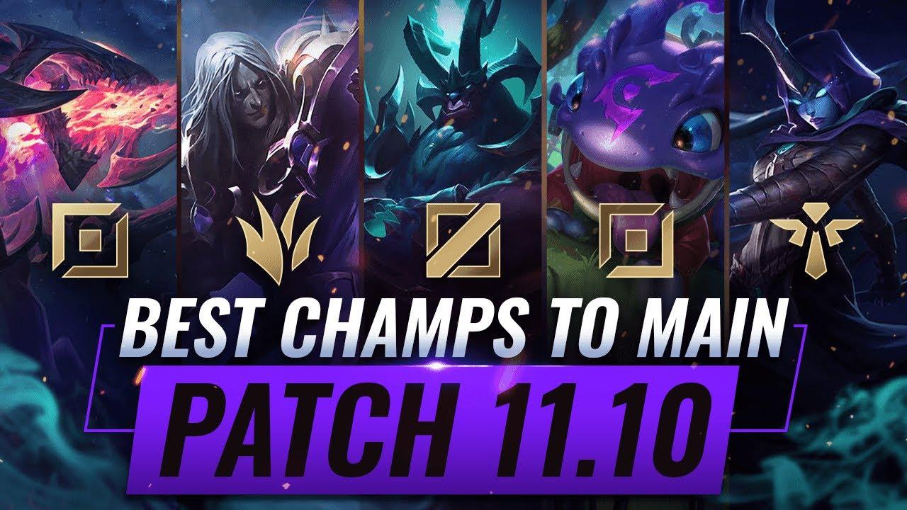 3 BEST Champions To MAIN For EVERY ROLE in Patch 11.10 - League of Legends thumbnail