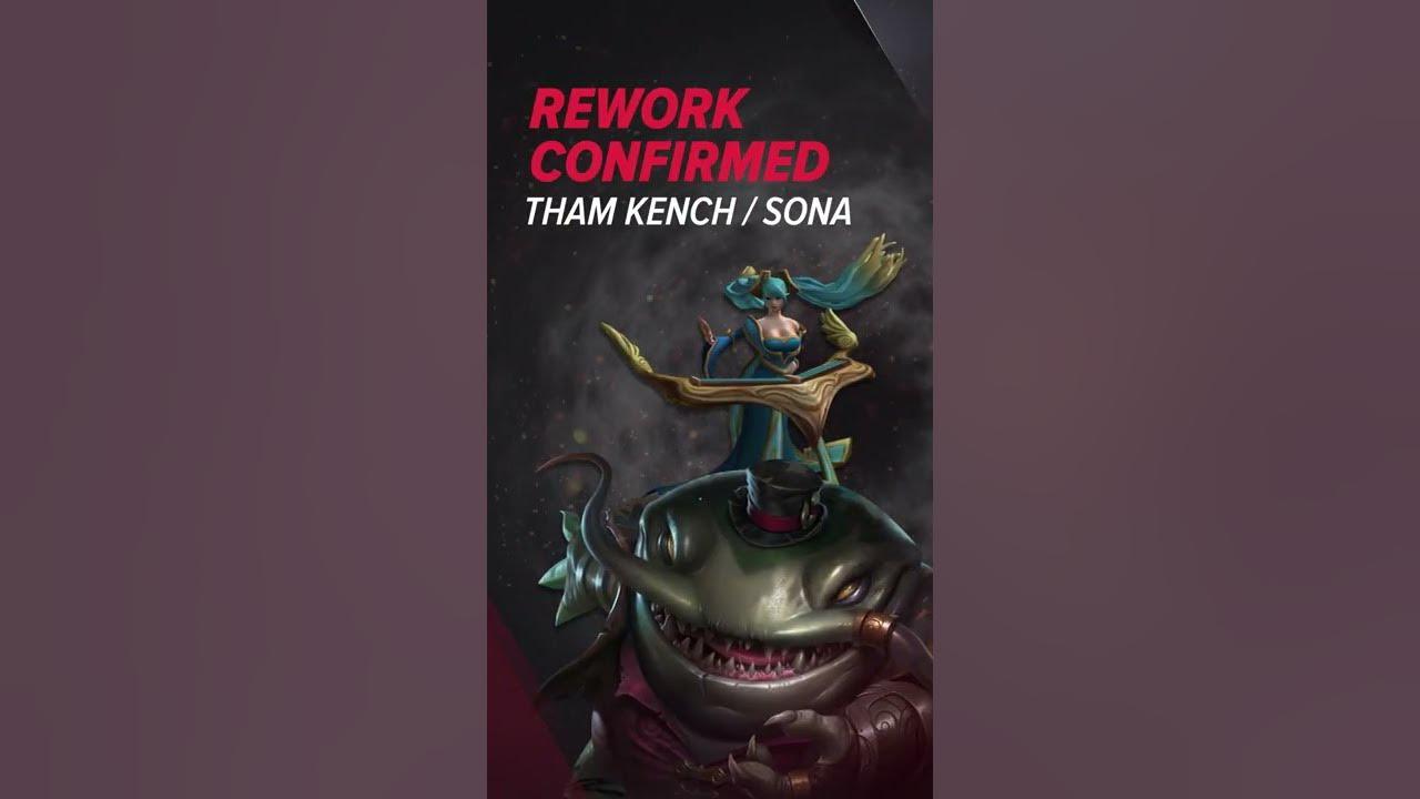 Tahm Kench + Sona Rework Release Date CONFIRMED - League of Legends #Shorts thumbnail