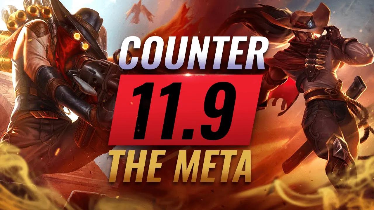 COUNTER THE META: How To DESTROY OP Champs for EVERY Role - League of Legends Patch 11.9 thumbnail