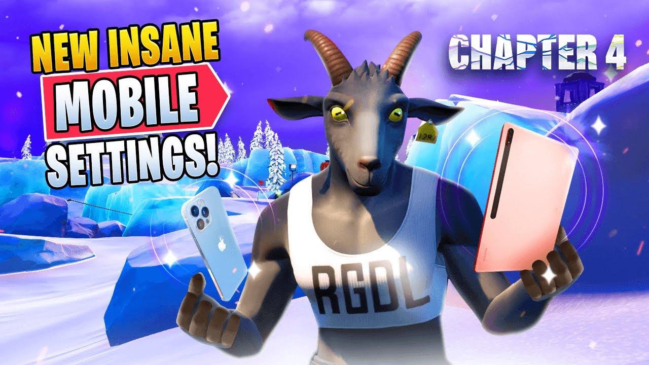 Best MOBILE Settings, Sensitivity, FPS, Color Blind, And More... For Fortnite Chapter 4 thumbnail