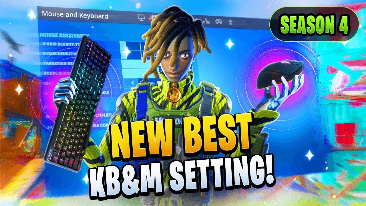 Ultimate Keyboard & Mouse Settings for Fortnite Chapter 3 Season 4 thumbnail