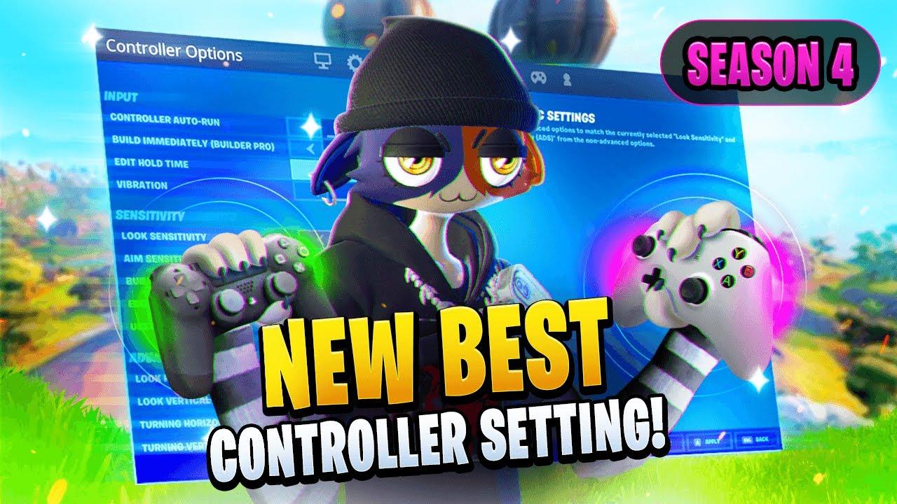 Best CONTROLLER Settings & Sensitivity For Fortnite Chapter 3 Season 4 thumbnail