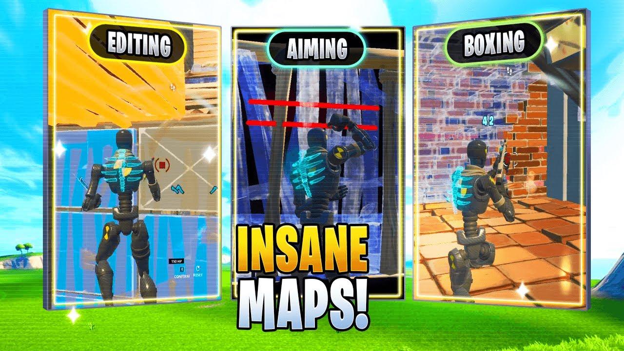 7 BONKERS Training Maps That Will HELP YOU IMPROVE FAST! Fortnite Battle Royale Training Guide! thumbnail