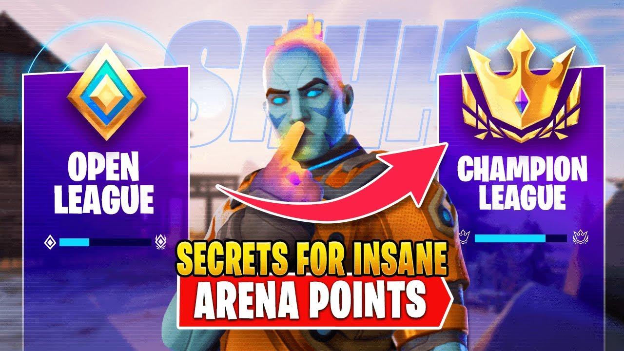 SECRET TIPS To CLIMB ARENA FAST And REACH CHAMPIONS In Fortnite Battle Royale! thumbnail