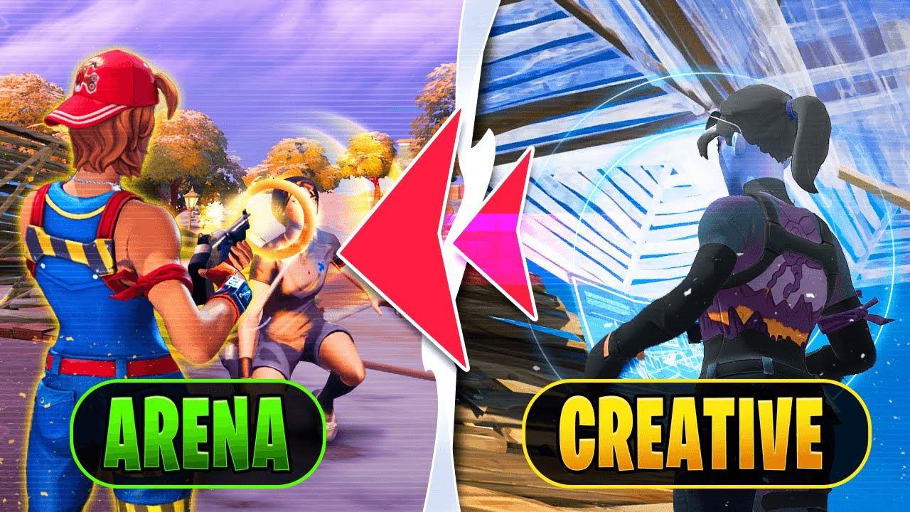 How To Go From CRACKED CREATIVE To AMAZING ARENA Player In 6 Easy Tips - Fortnite Battle Royale thumbnail