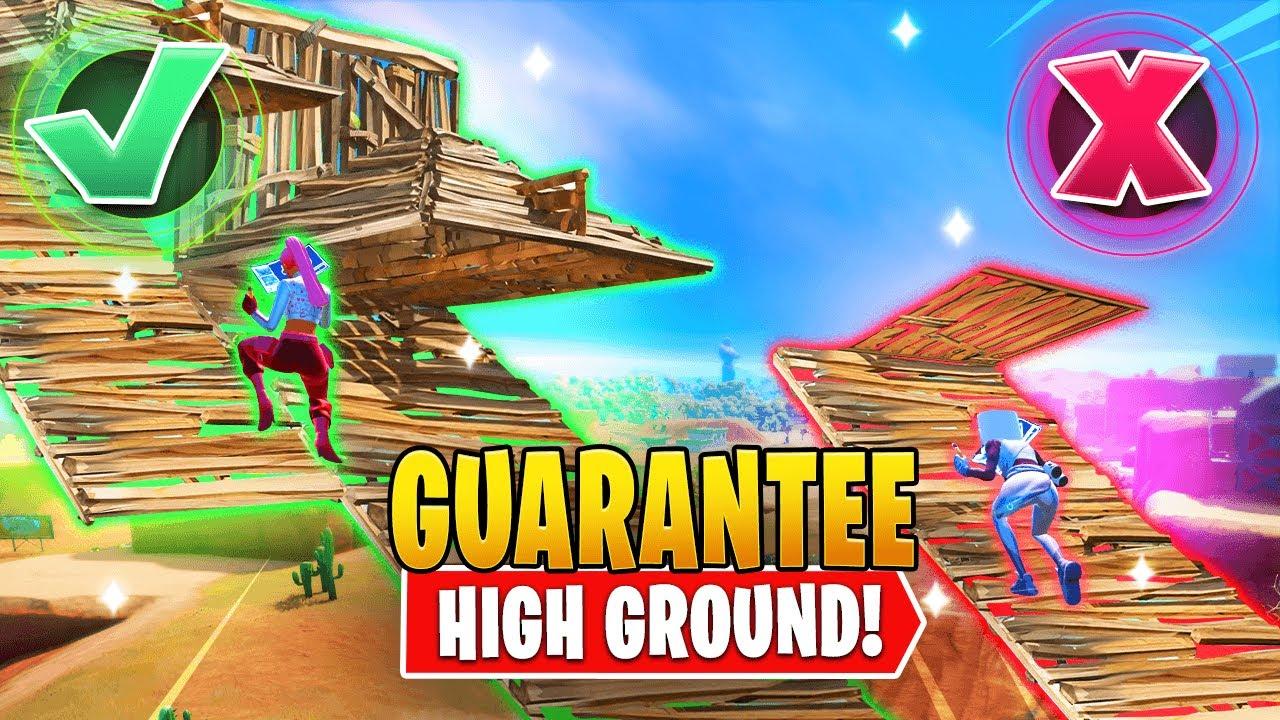 How to get the High Ground In Fortnite and KEEP IT!!! thumbnail