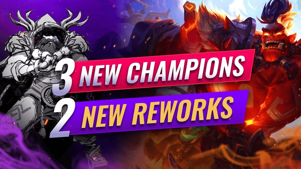 MASSIVE LEAKS: 3 NEW CHAMPIONS + 2 NEW REWORKS - League of Legends Season 11 thumbnail