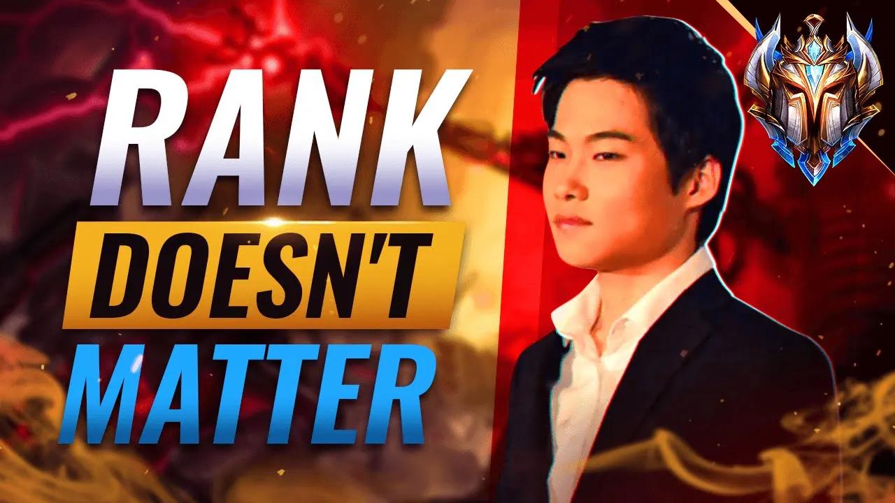 RANK DOESN'T MATTER: DOPA'S THOUGHTS ON RANKED - League of Legends Season 11 thumbnail