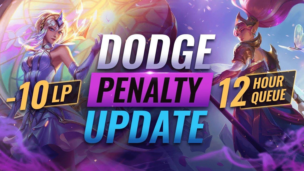 HUGE UPDATES: DODGE PENALTY NERFS & NEW AFK PENALTIES - League of Legends Season 11 thumbnail