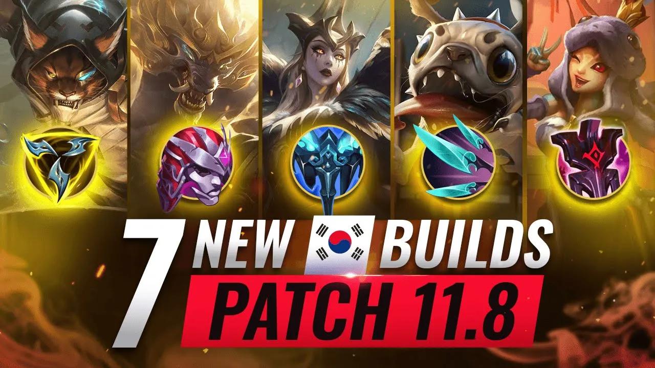 7 NEW BROKEN Korean Builds YOU SHOULD ABUSE In Patch 11.8 - League of Legends thumbnail