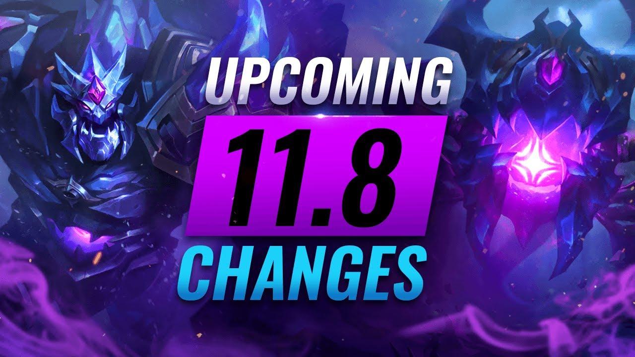 MASSIVE CHANGES: NEW BUFFS & NERFS Coming in Patch 11.8 - League of Legends thumbnail