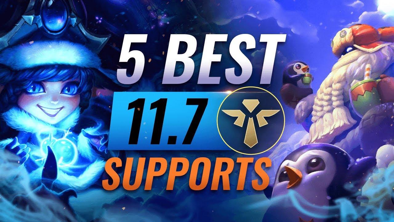 5 BEST Supports to ABUSE in Patch 11.7 - League of Legends thumbnail