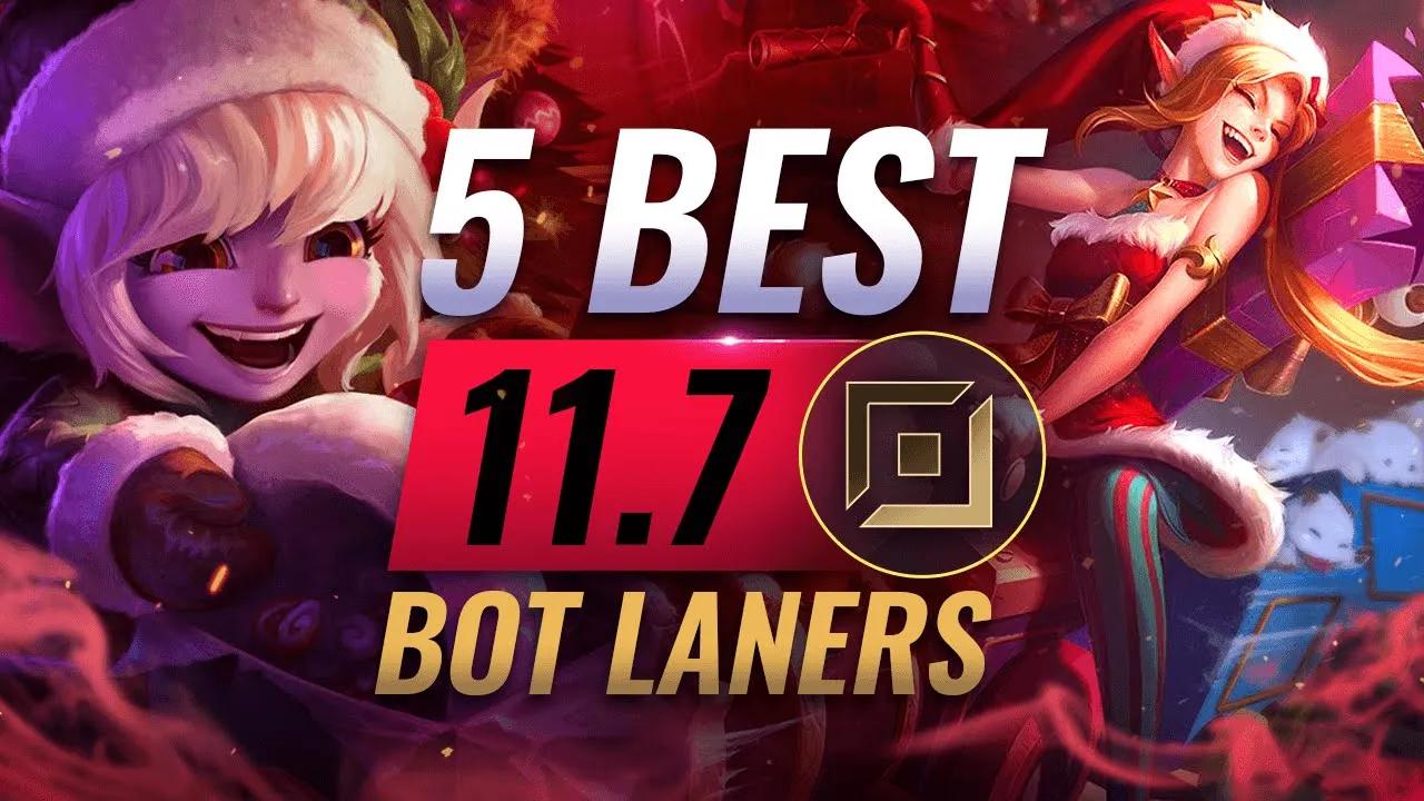 Top 5 Bot Laners YOU SHOULD TRY in Patch 11.7 - League of Legends thumbnail