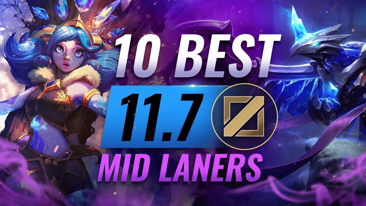 10 BEST Mid Laners You NEED to Play in Patch 11.7 - League of Legends thumbnail