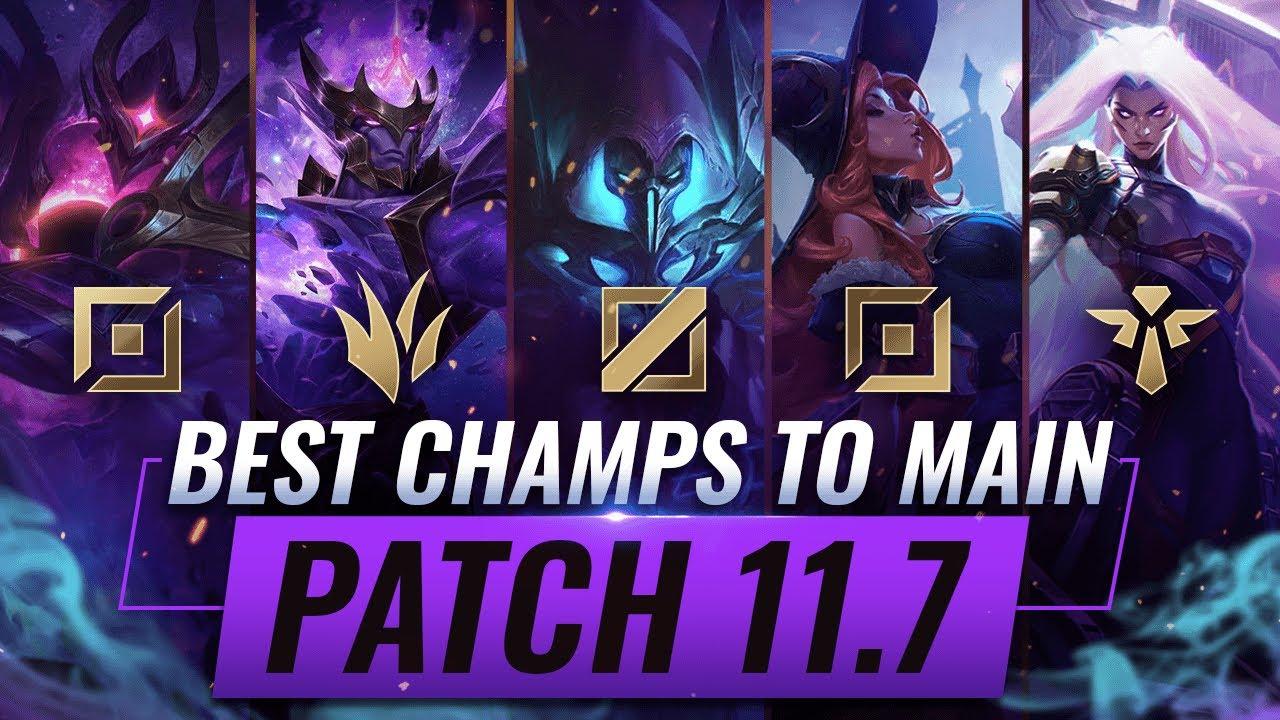 3 BEST Champions To MAIN For EVERY ROLE in Patch 11.7 - League of Legends thumbnail