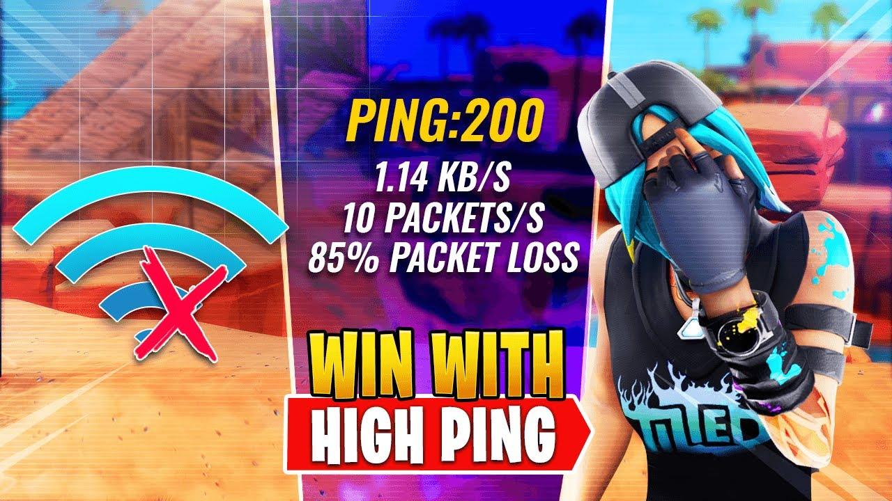 7 Easy Steps To Become A HIGH PING WARRIOR And WIN MORE GAMES With BAD INTERNET In Fortnite! thumbnail