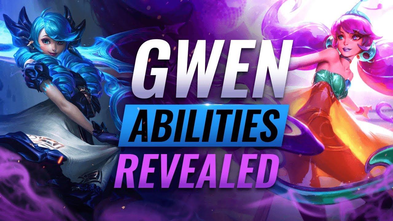 NEW CHAMPION GWEN: ALL ABILITIES REVEALED - League of Legends thumbnail