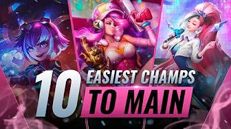 10 EASIEST Champions to MAIN and CARRY WITH in League of Legends - Season 11 thumbnail