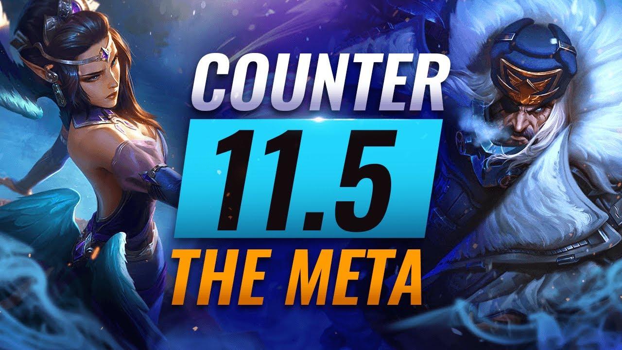 COUNTER THE META: How To DESTROY OP Champs for EVERY Role - League of Legends Patch 11.5 thumbnail