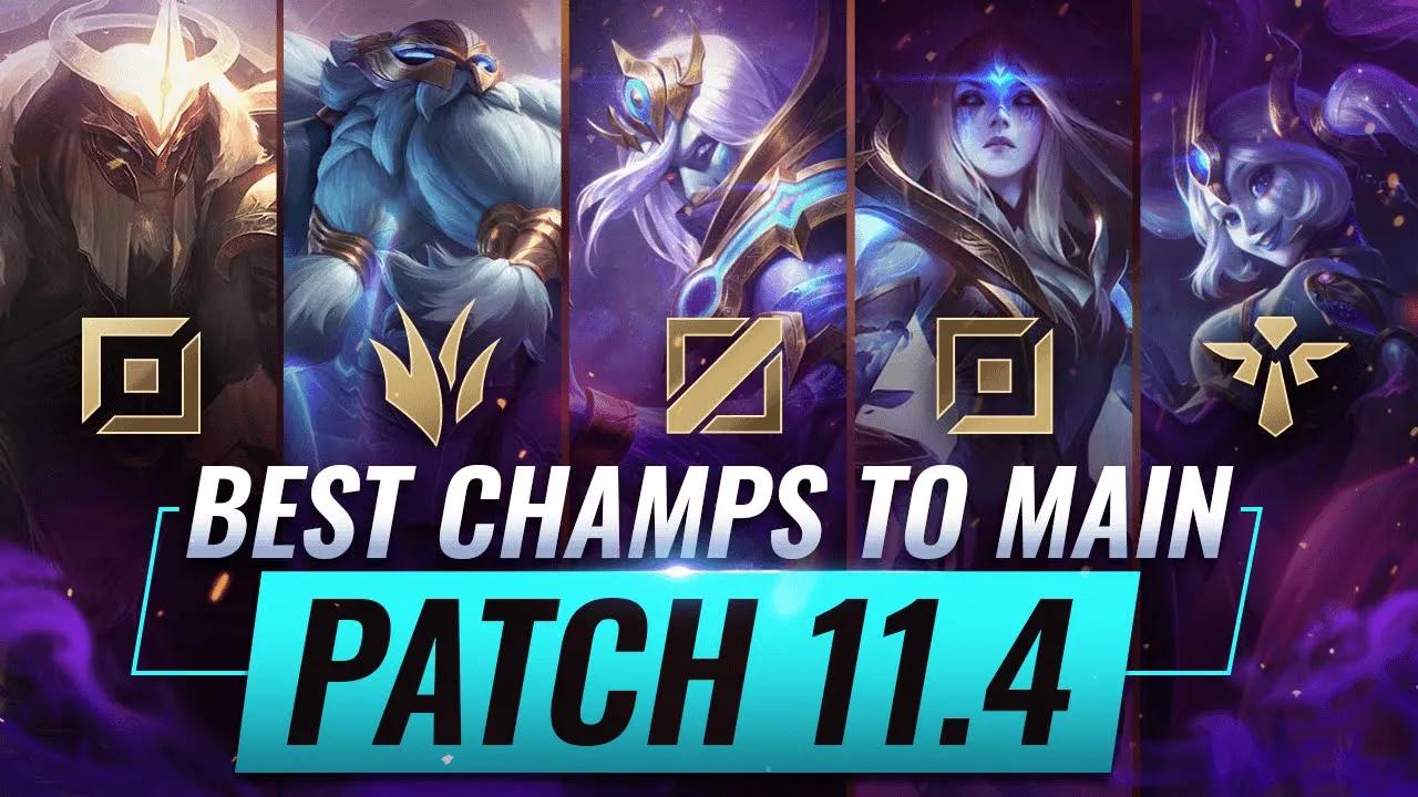 3 BEST Champions To MAIN For EVERY ROLE in Patch 11.4 - League of Legends thumbnail