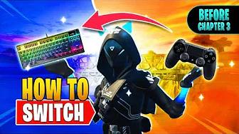 How To SWITCH From CONTROLLER To KEYBOARD AND MOUSE In Fortnite Battle Royale thumbnail